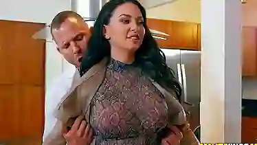 Brooke Beretta found a way to fuck one of her co- workers, while still at work
