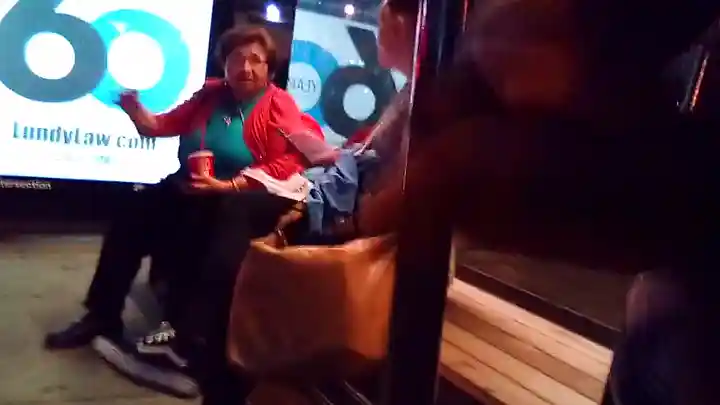 bus stop dick flash two women with cumshot at end