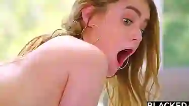 Blonde PAWG likes to rub a big, black dick and to feel it inside her wet pussy