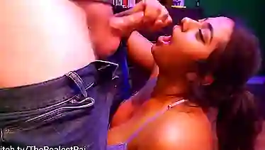 College Slut gets Throat and Tits Fucked