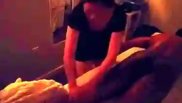 Happy ending with Orgasm Contractions at Asian Massage Parlor