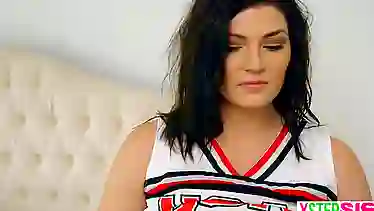 My bossy teen stepsister let me fuck her from behind