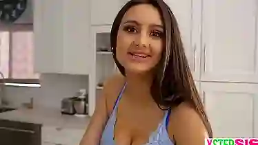 Easter bunny big cock fucks hot latina teen stepsister