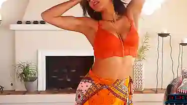 Indian beauty Angel Constance is a gorgeous MILF model