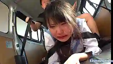 Katomi Jav Teen Attacked In Van Rough