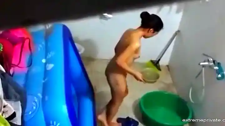 Cambodian niece spied on by her nephew