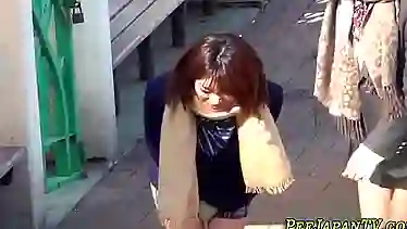 Japanese students pee