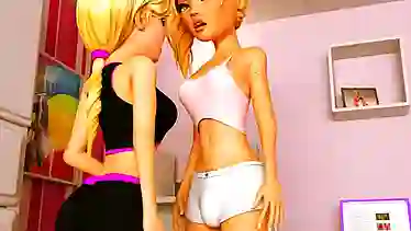 Superb futa sisters caught by mom - 3D Family Sex  (English Voices)