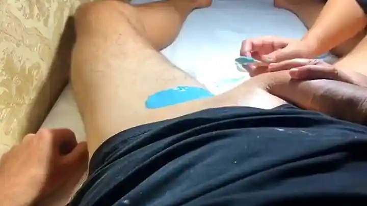 Brazilian Wax Job for Huge Cock Part 2