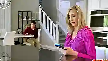 My hot busty stepmom fucks my bestfriend