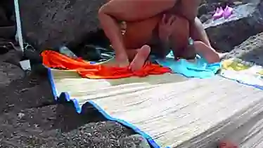 Greek Island Beach Fuck