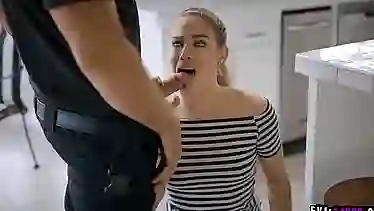 Teen fiancee gets a hot sex from a cop brother in law