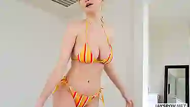 I couldn't resist my sister's perfect natural tits