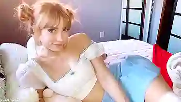 Young Stepsister doing herself