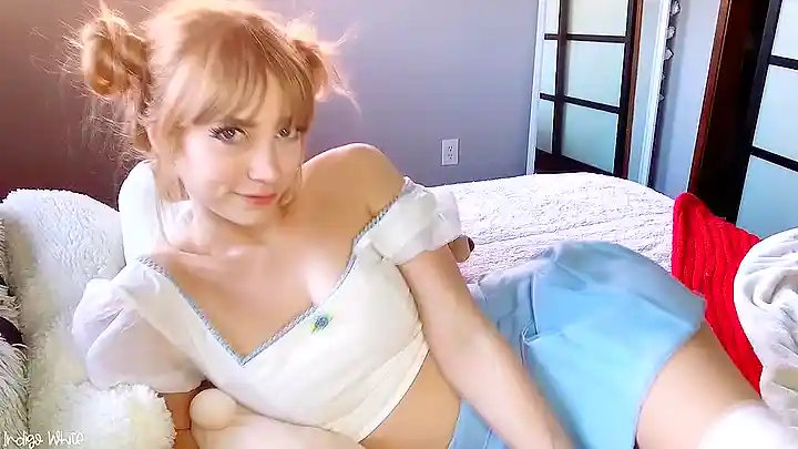Young Stepsister doing herself