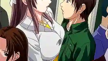 Watch this stunning Japanese babe get her full 60fps of cleavage action