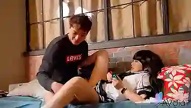 Petite Taiwanese teen picked up & pounded by stranger in park