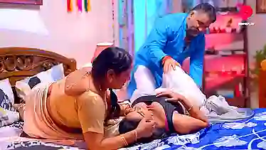 Watch this Indian MILF take on two cocks with her big ass and tits in HD!