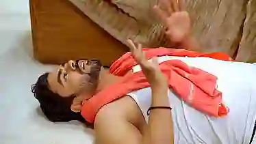Watch this hot and horny Indian MILF with huge tits take on a big hard cock in a parody video