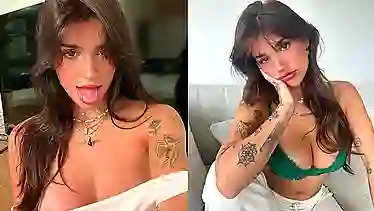 Watch this amateur teen with huge tits take a hard pounding and a sticky facial