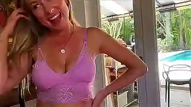 Alex Adams goes wild in POV with her best friend's big ass & big tits