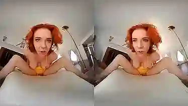 Maitland Ward's hot VR porn experience: cumshot, blowjob, and more!
