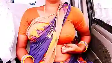 Dirty Talks: Hot Indian Maid with Big Tits Gets Pounded in the Car