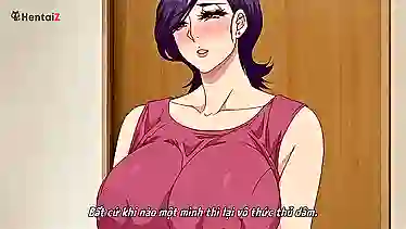 Pornstar's big tits get a hardcore pounding in Hentai Vietsub