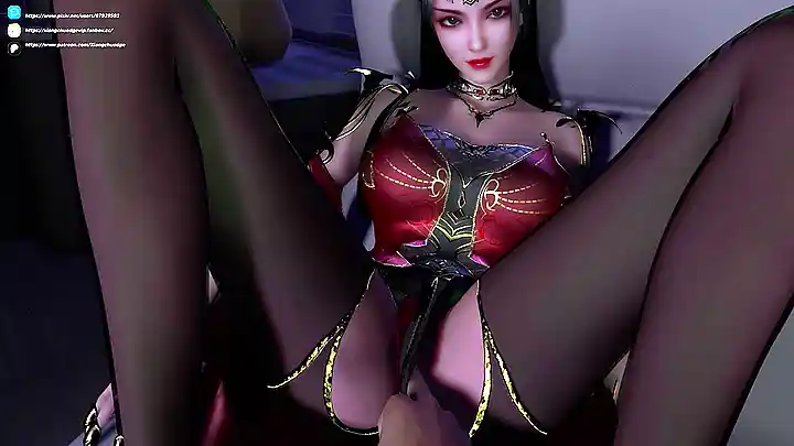Queen-medusa's uncensored homemade handjob video