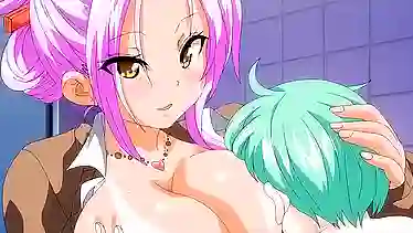 Big-titted hentai slut fucks customer in park & gets creampied