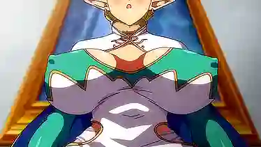 Kyonyuu Elf Oyako Saimin gets her big tits and mouth stuffed in homemade hentai video
