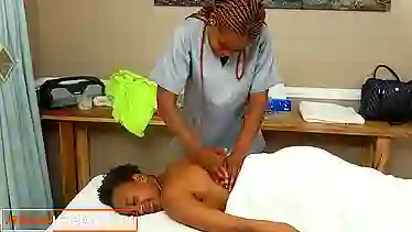 Girl & Girl Scissor & Massage to an Intense Happy Ending