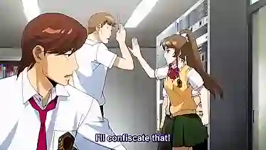 Rough hentai gangbang with double penetration, double penetration, and rough anal sex
