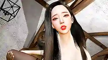 Angel, the supermodel, gets her big ass and tits slammed in 3D cartoon