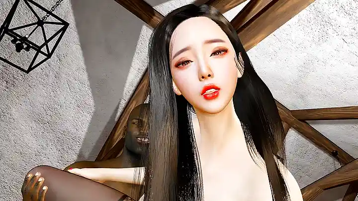 Angel, the supermodel, gets her big ass and tits slammed in 3D cartoon