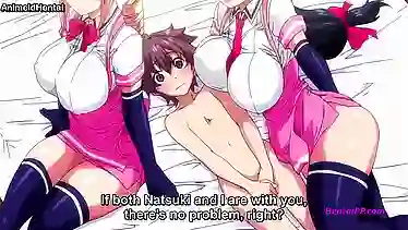 Lucky Day for Young Boy with Two Hot Sis: A Hentai Creampie Adventure