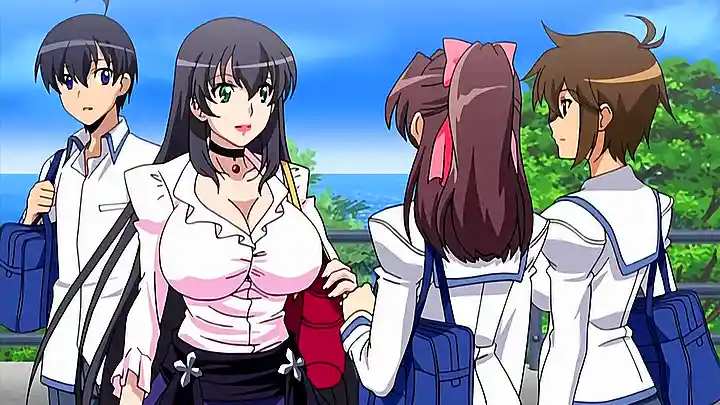 Petite Japanese cutie gets her tight pussy pounded by witches and their tentacled friends in the first ever anime hentai!