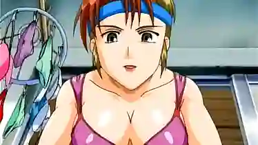 Teacher with big tits & ass fucks young student in uncensored anime hentai