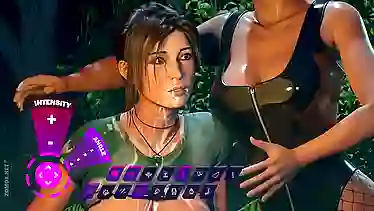 Mick Blue dominates a tourist in the forest with his big dick & ass in cartoon threesome