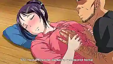 Yue Ni Hitozuma Wa Netorareta gets her big tits creamed by boss while secretary is lactating