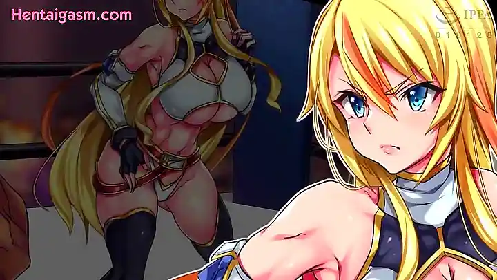 Complete Defeat wrestler gets trapped in a hentai trap and falls for uncensored action