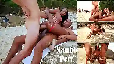 Jasminy Villar gets her tight holes destroyed by two monster cocks in HD porn