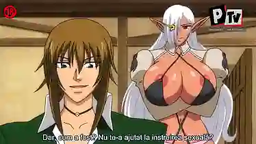 Elfs gets her big tits milked by goblins in a hardcore hentai session