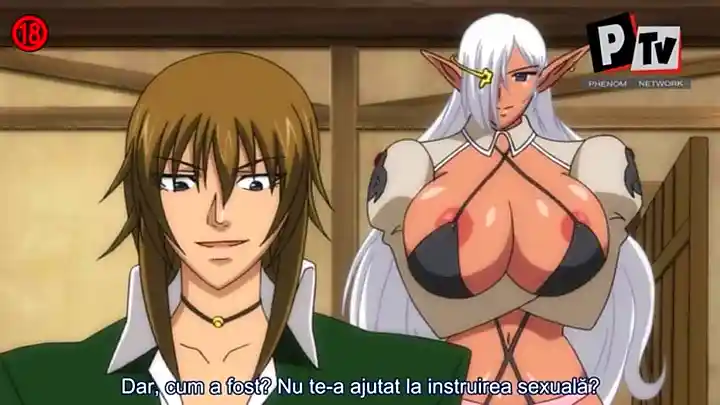 Elfs gets her big tits milked by goblins in a hardcore hentai session