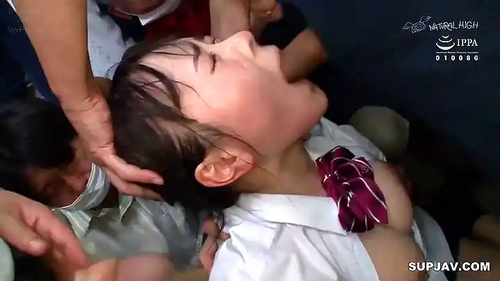 Horny Japanese Girls in Lingerie Get Pounded on The Bus