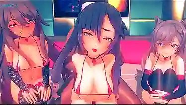 Get ready for a wild uncensored hentai party with Genshin Raiden's Party 22.8