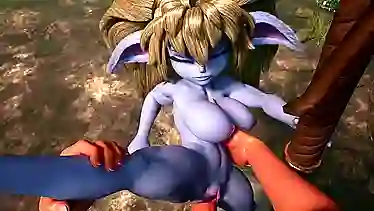 Legendado's pt. 2: Get Your Yordles Off 3 - Art by Moistcavitymap - Big ass, blowjob,