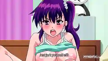 English Submissive Risa gets a hot creampie in her homemade hentai