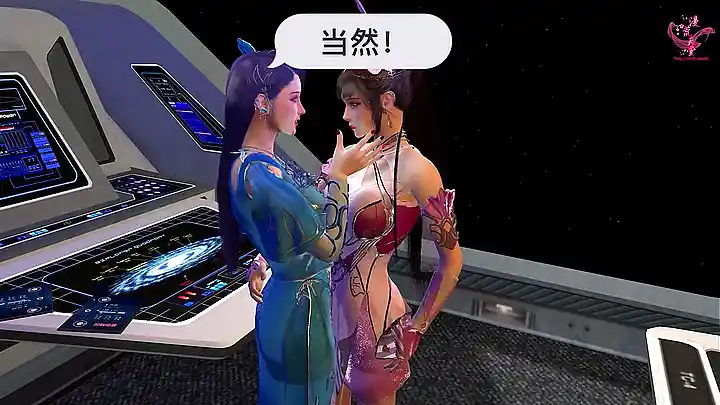 3d Xiao Wu And A Yin Threesome Sex In Space Ship Soul Land Donghua By(pookie)