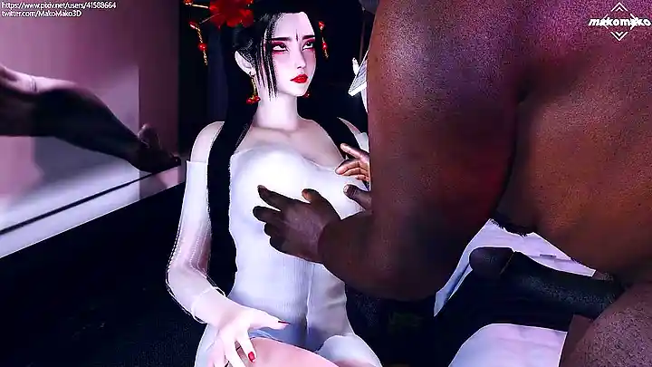 3d Black Fat Man Fuck China Donghua Girl Hd By(Pookie).